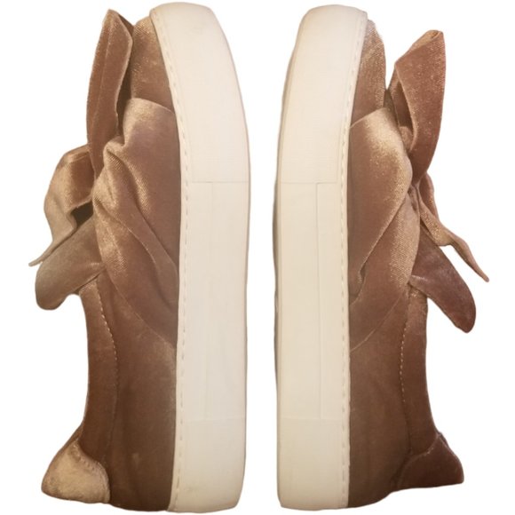 JSlides | Annabelle | Platform Sneaker | Bow | Size: 7M - Picture 9 of 16